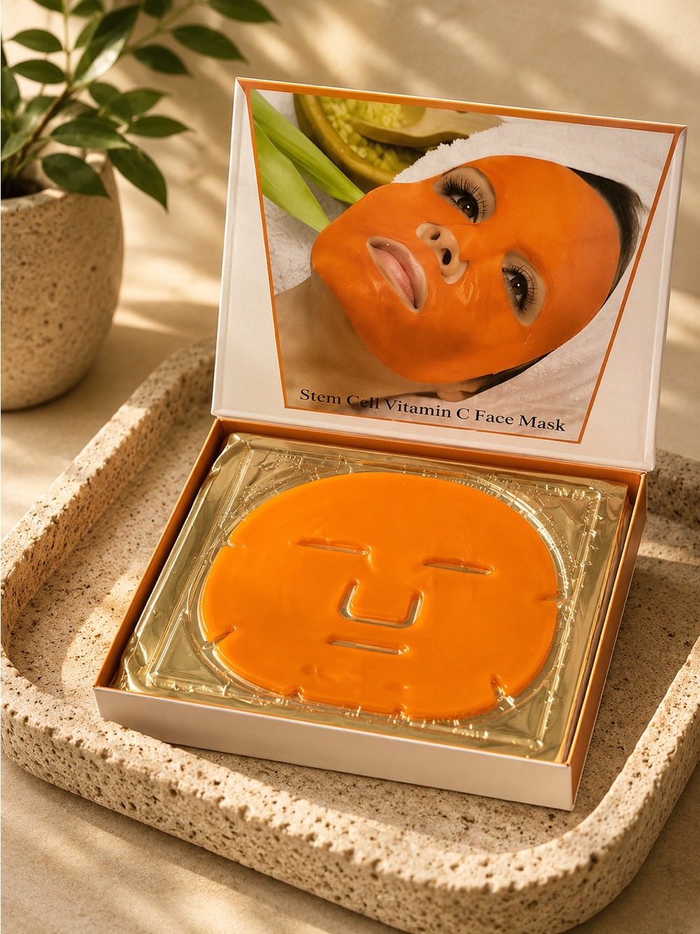 Vitamin C Stem Cell Vitamin C 
Hydrogel Face Mask